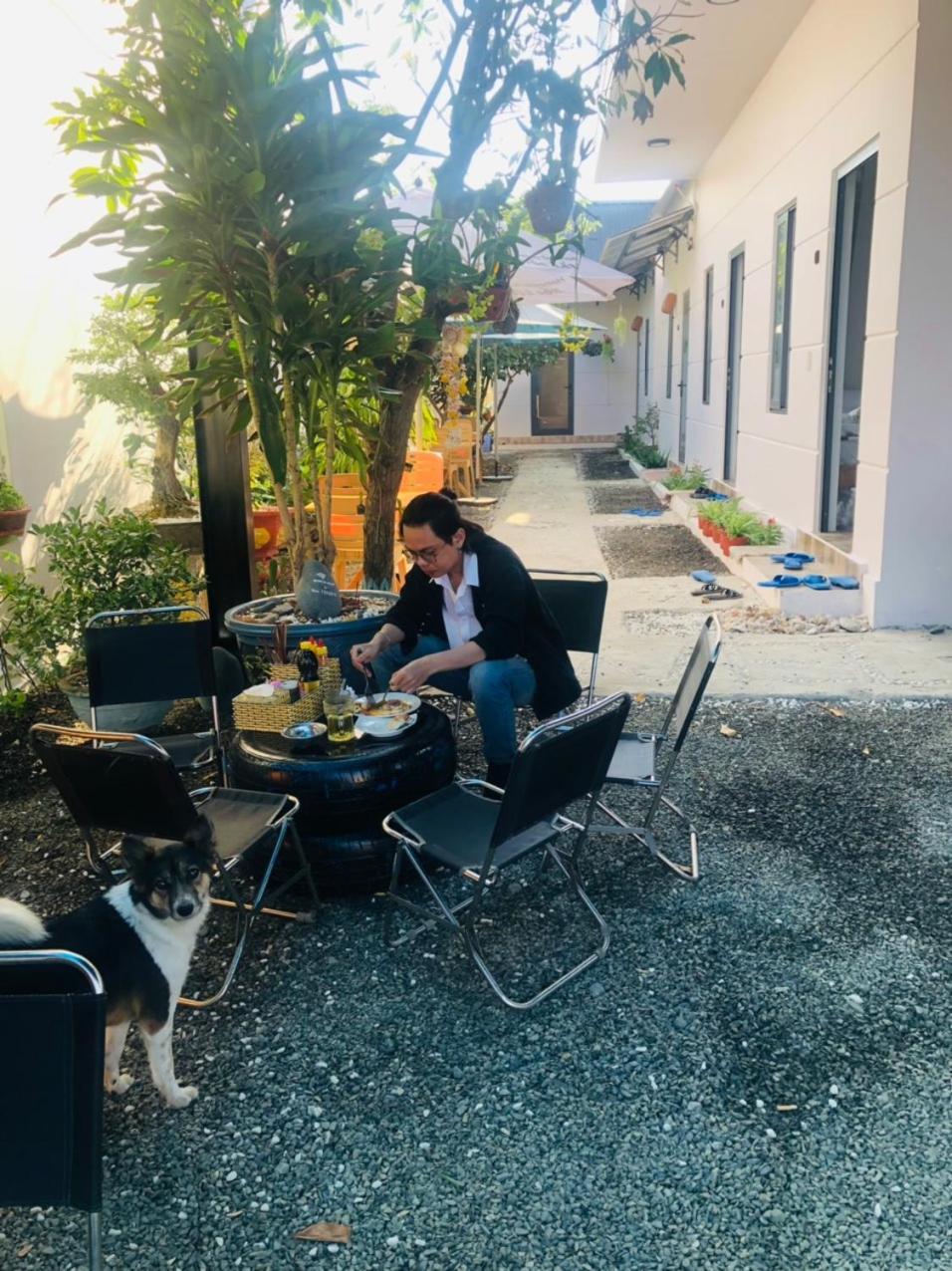 Hostal Sunrise Doc Let Ninh Hai District Exterior foto